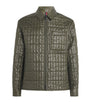 Moncler Green Quilted Madiere Overshirt