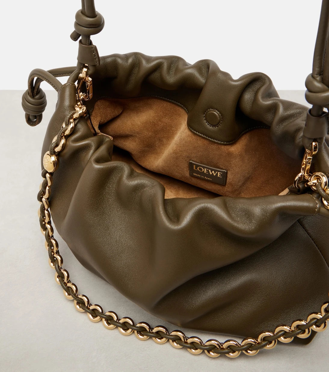 Loewe - Flamenco Medium leather clutch