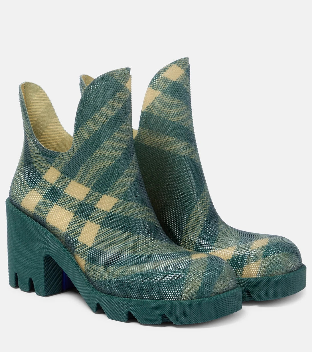 Burberry - Burberry Check 65 ankle boots