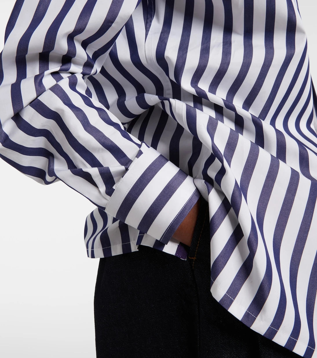 Ralph Lauren Collection - Striped cotton poplin shirt