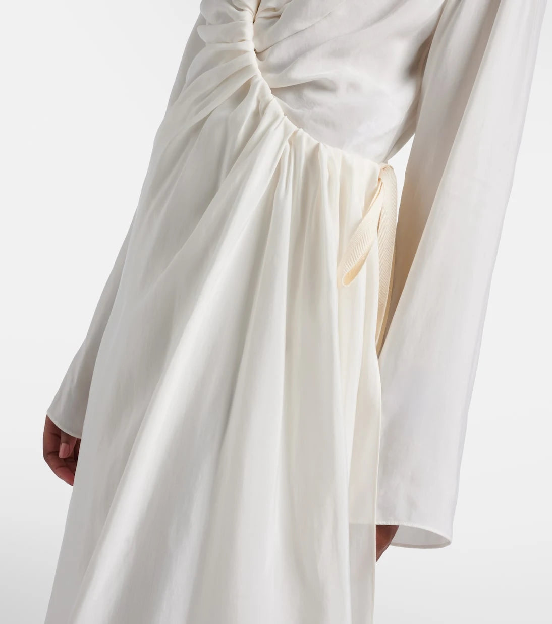 Maison Margiela - Draped midi dress