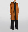 Brown Cashmere Lilia Coat