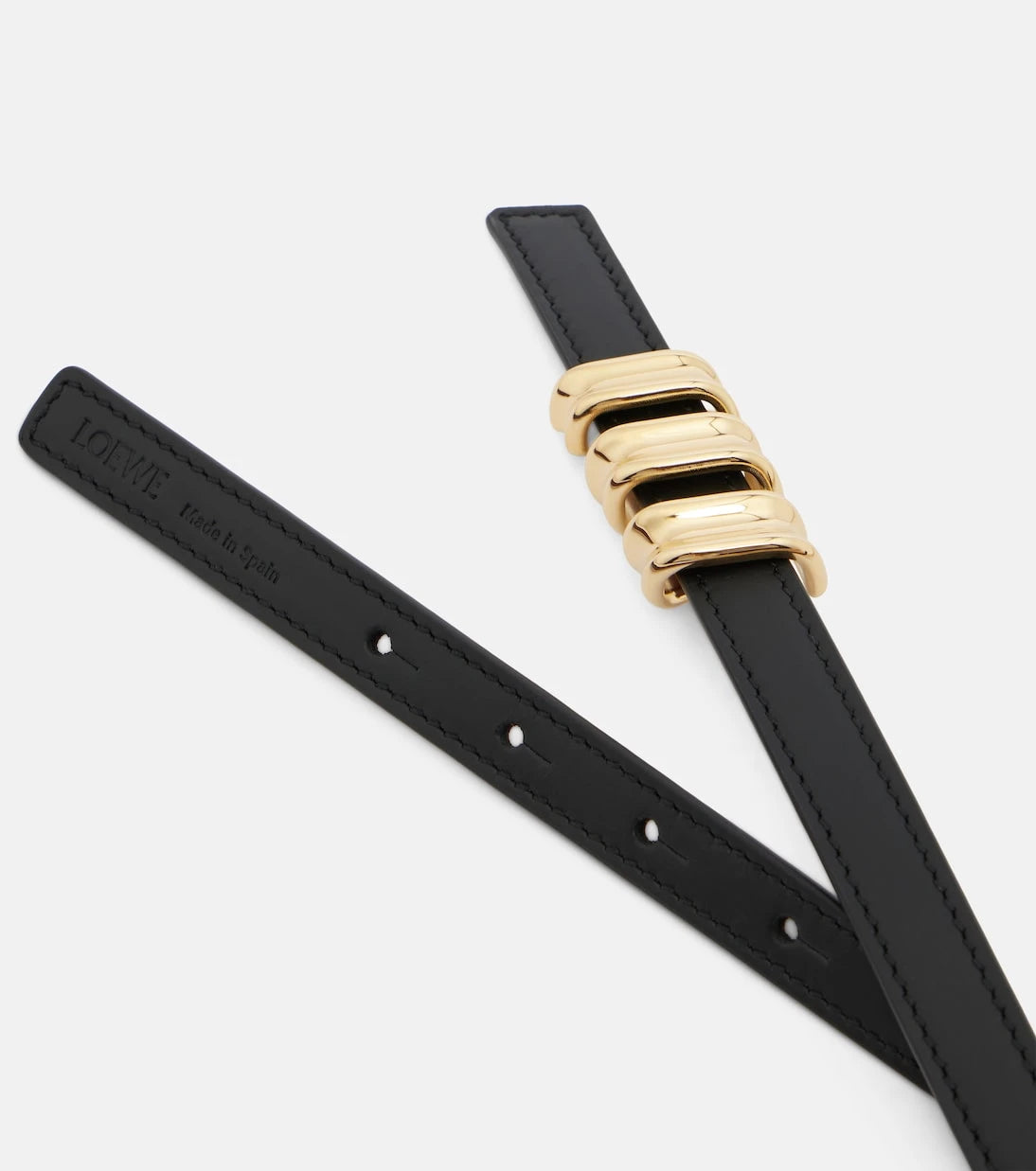 Loewe - Coil leather belt