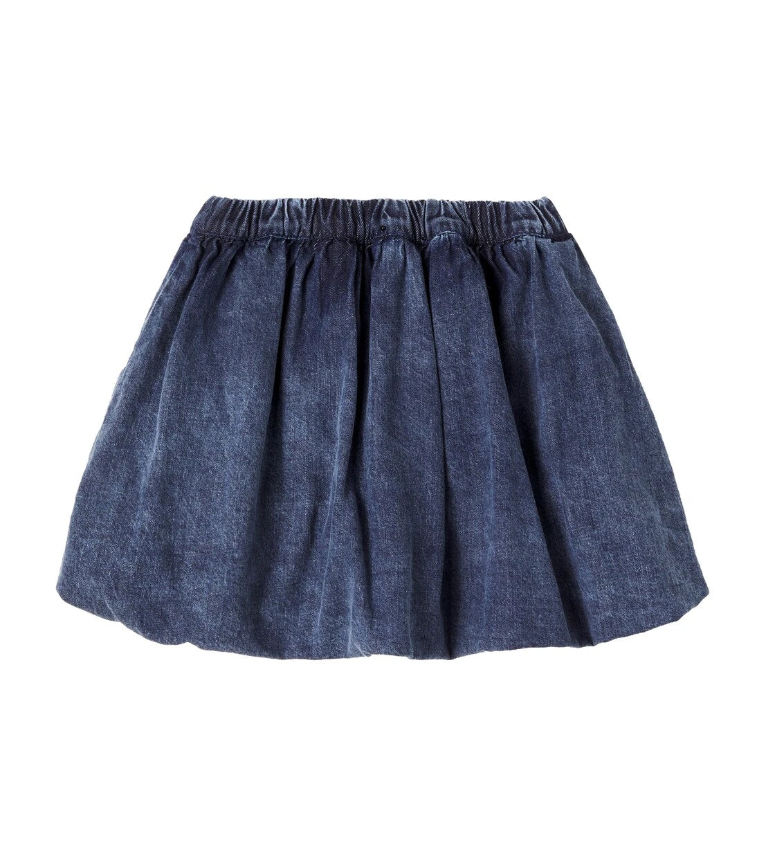 The New Society - Mara pleated denim skirt