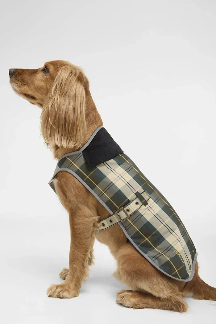 Кучешки дъждобран Barbour Tartan Waterproof