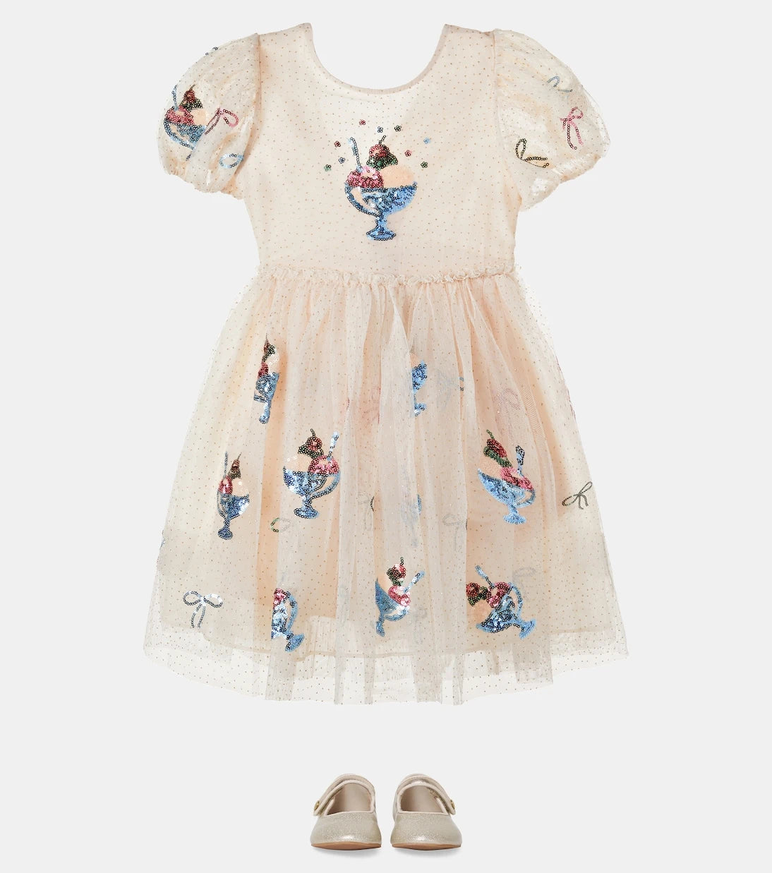 Konges Sløjd - Yvonne sequined tulle dress