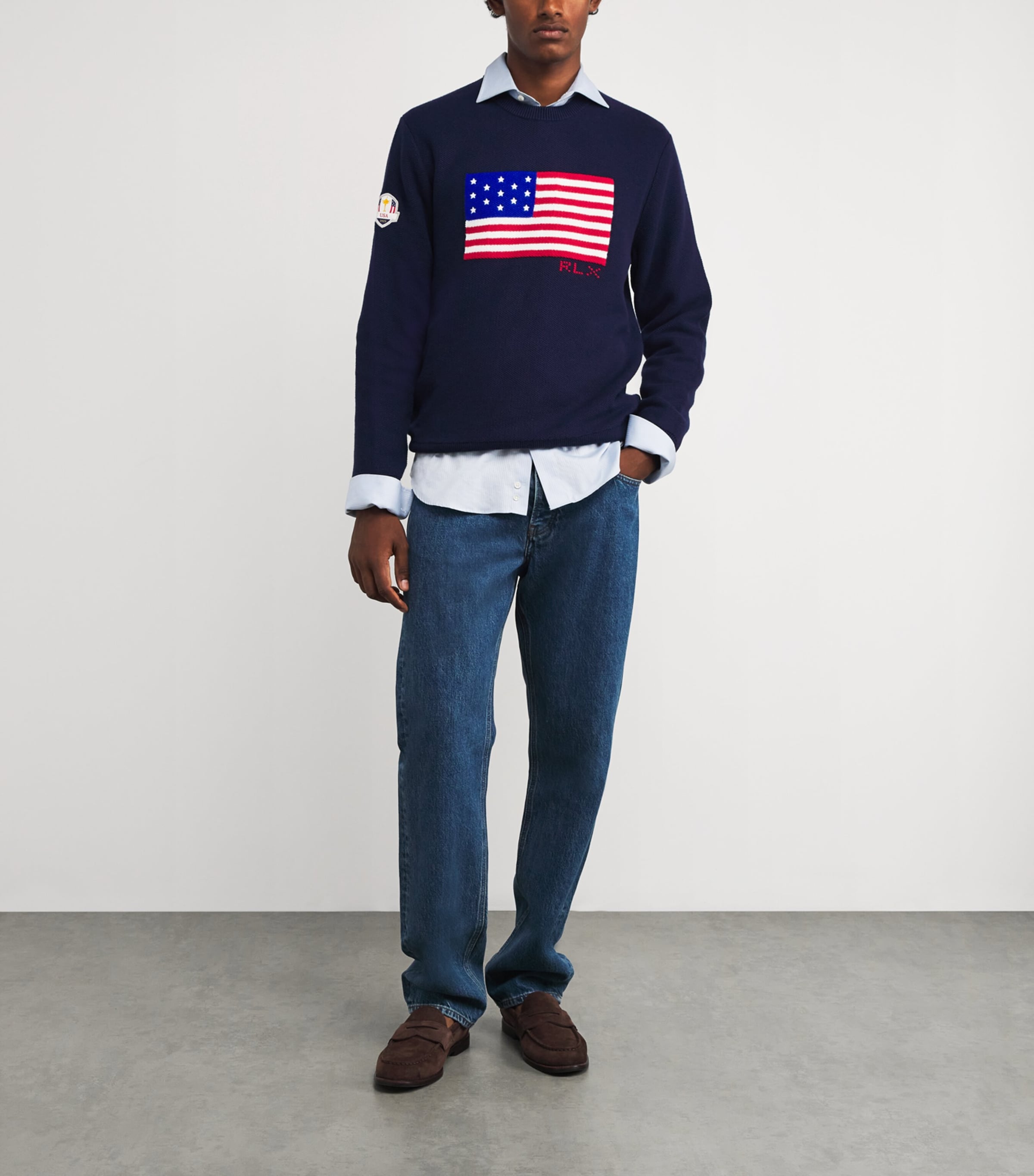 Cotton Ryder Cup Flag Sweater