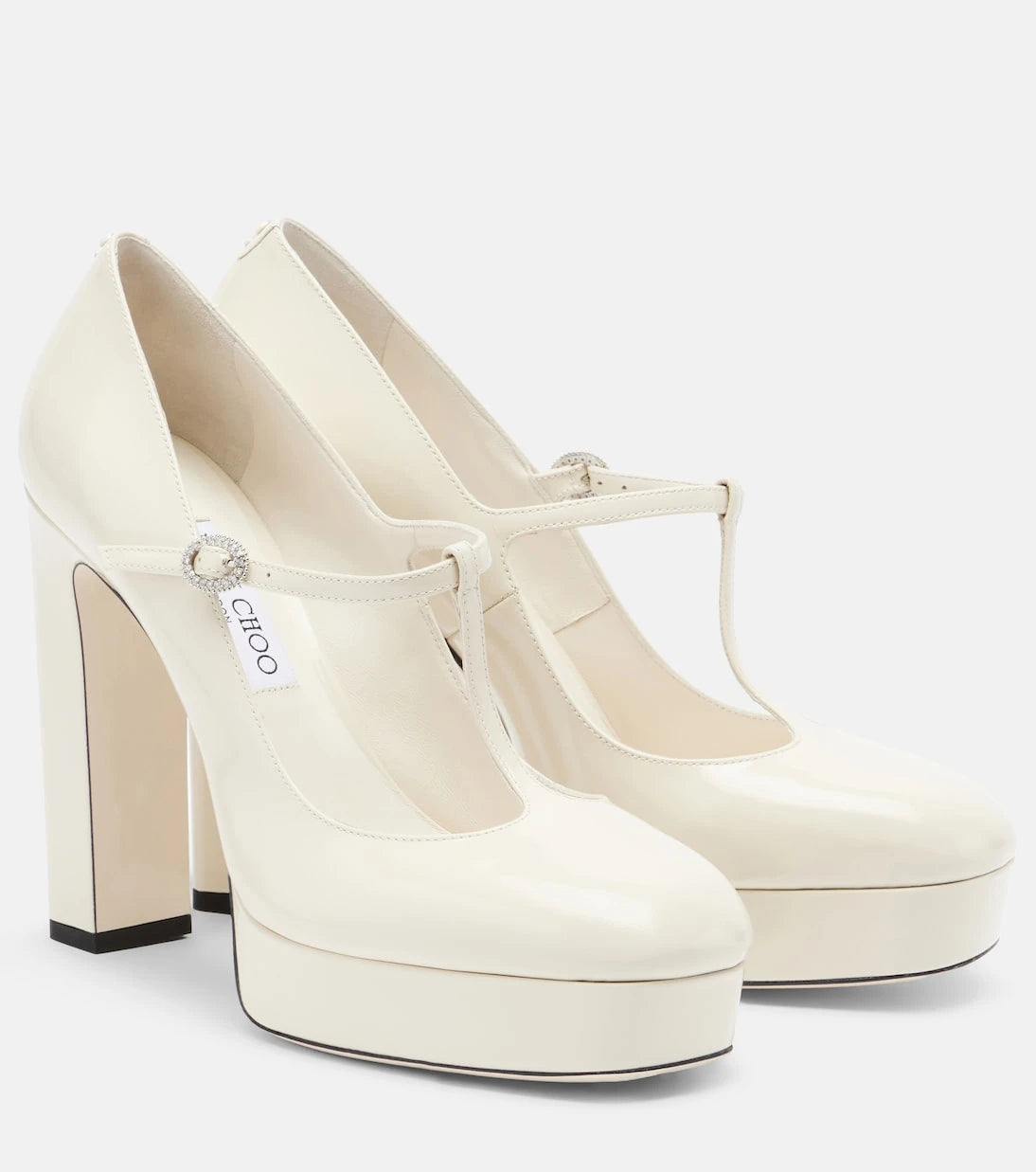 Jimmy Choo - Marene rugan Mary Jane topuklu ayakkabı