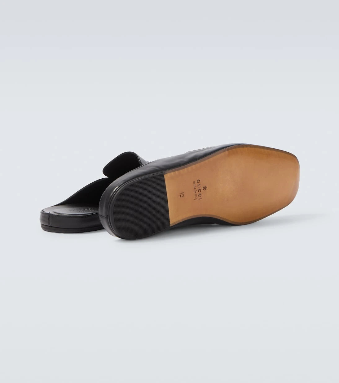 Gucci - Ragazzo leather mules