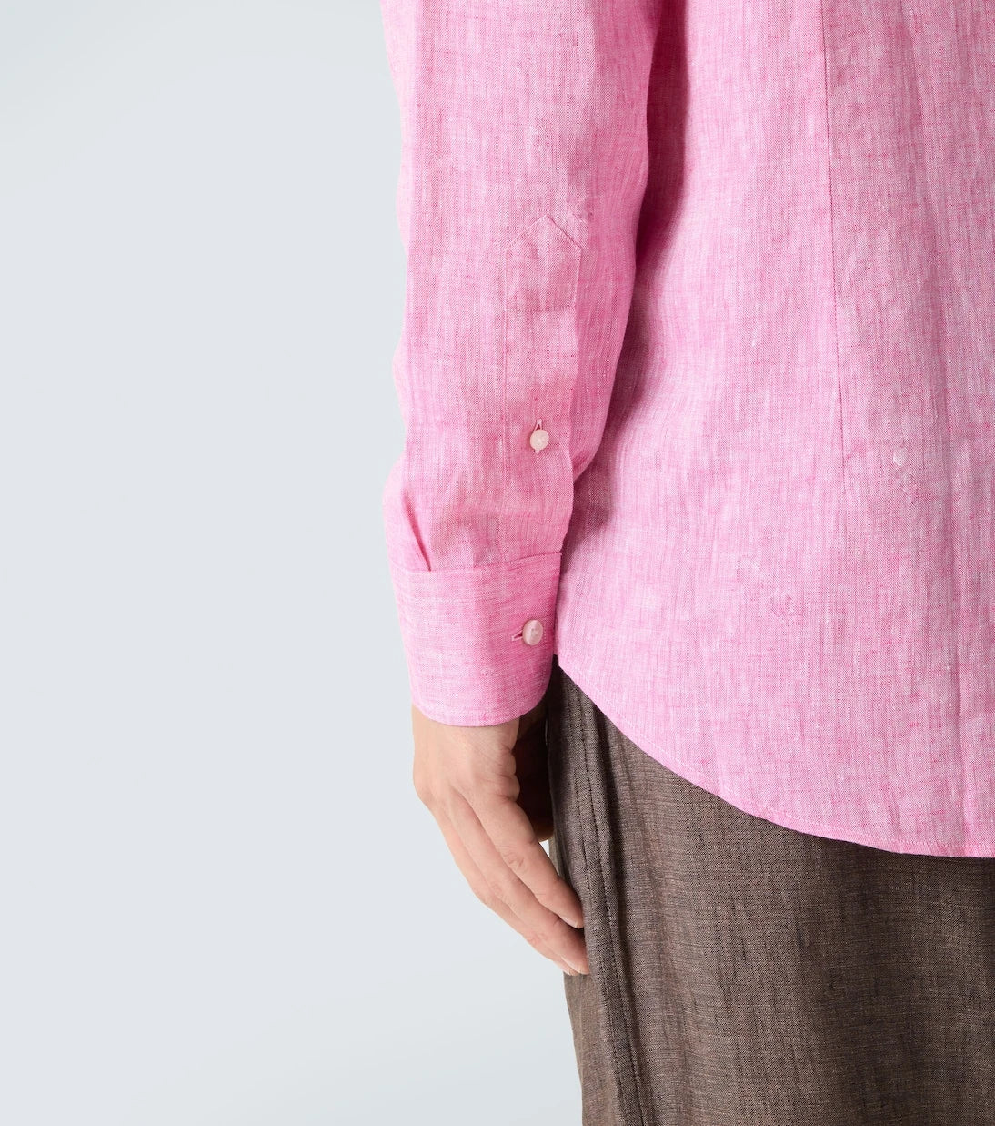 Etro - Pegaso linen shirt