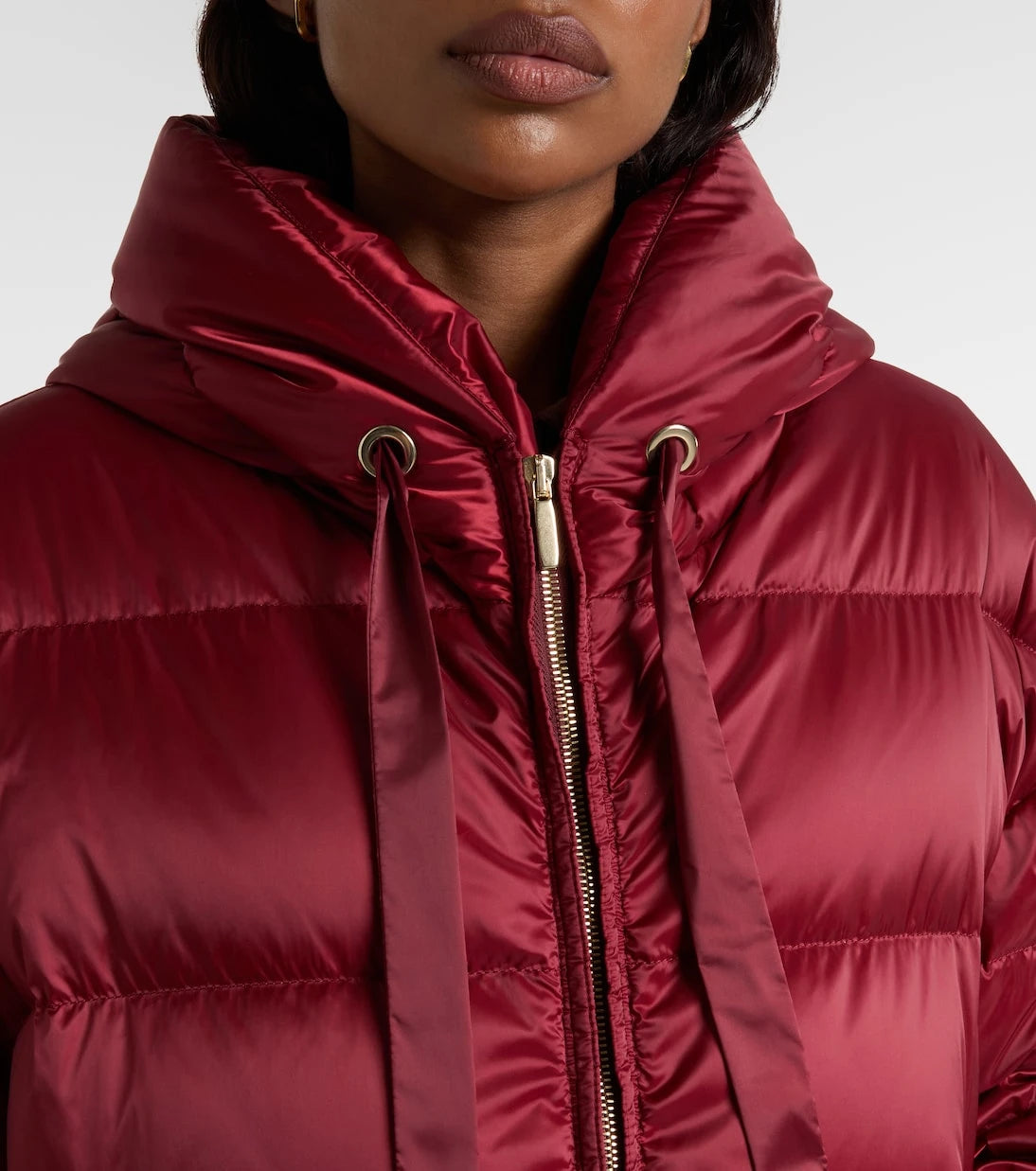 Max Mara - Felice hooded taffeta down jacket