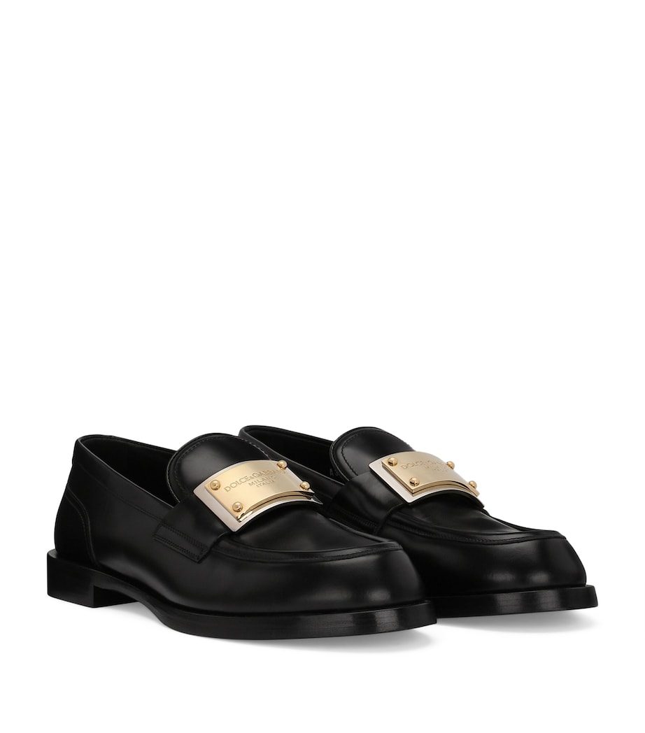 Dolce & Gabbana Calfskin Bernini Loafers