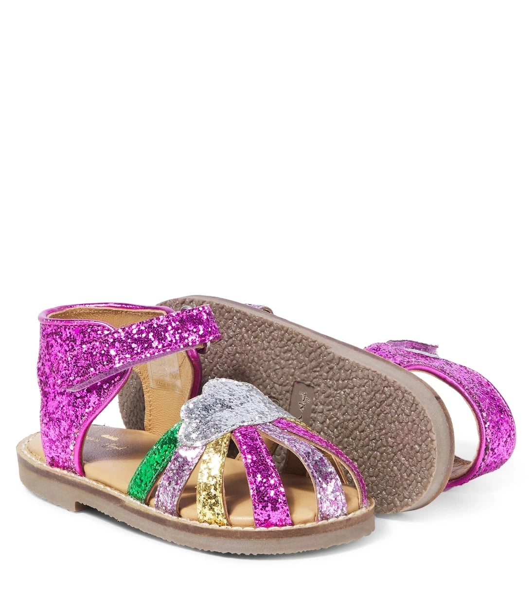 Konges Sløjd - Rainbow glitter sandals