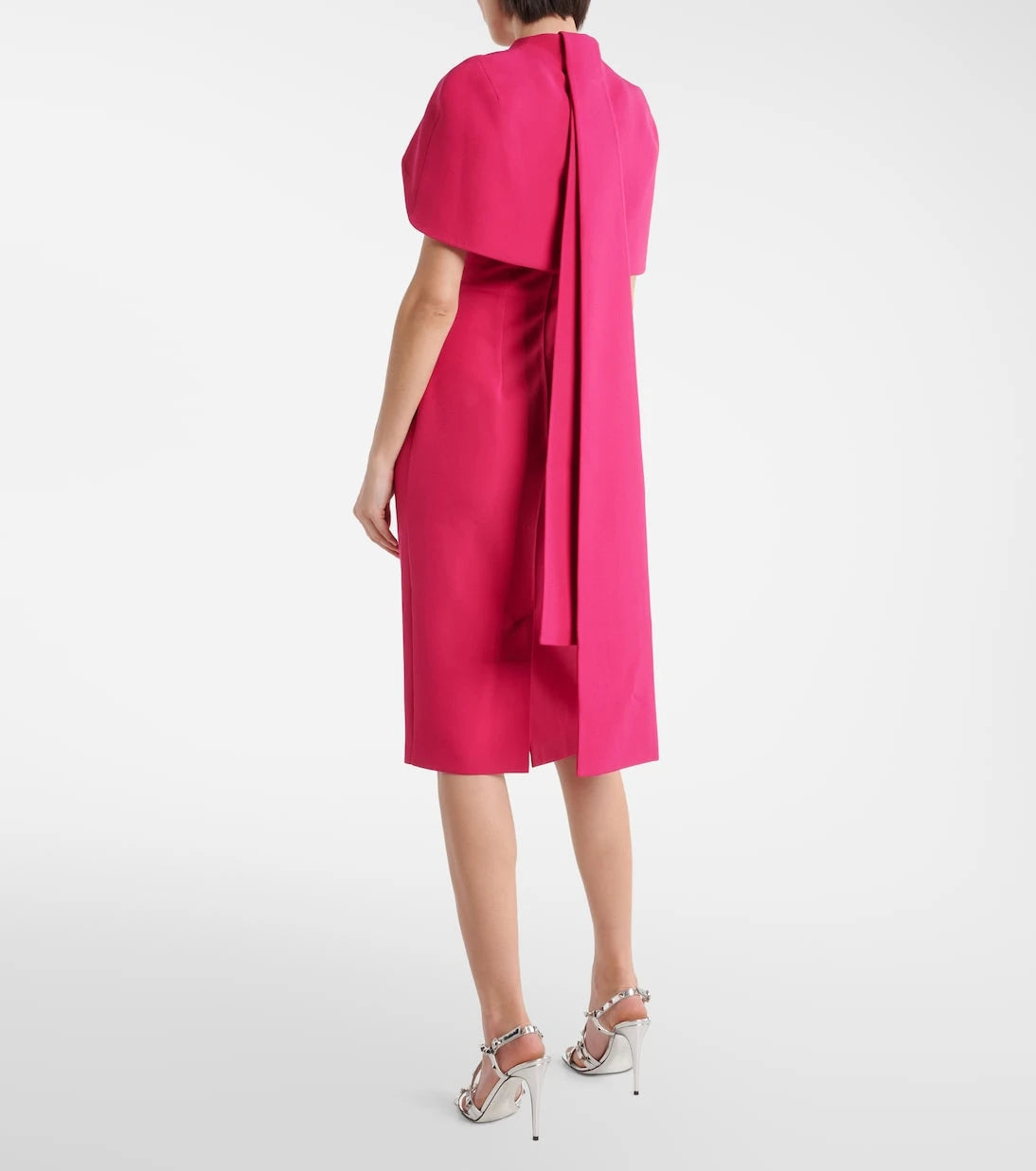 Safiyaa - Caped midi dress