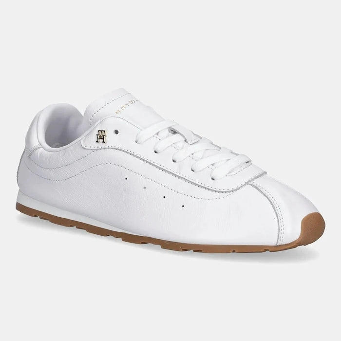 Кожени маратонки Tommy Hilfiger TH LOW PROFILE RUNNER