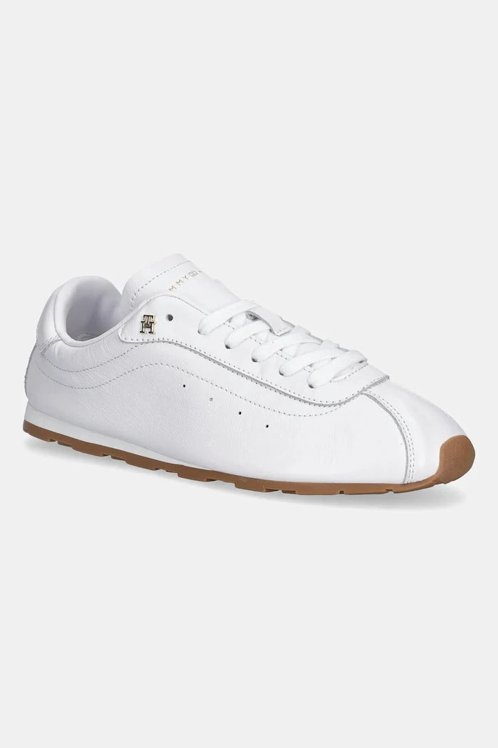 Кожени маратонки Tommy Hilfiger TH LOW PROFILE RUNNER