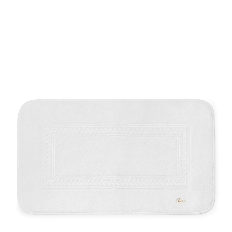 Pratesi Cotton Impero Bath Mat (20cm x 35cm)