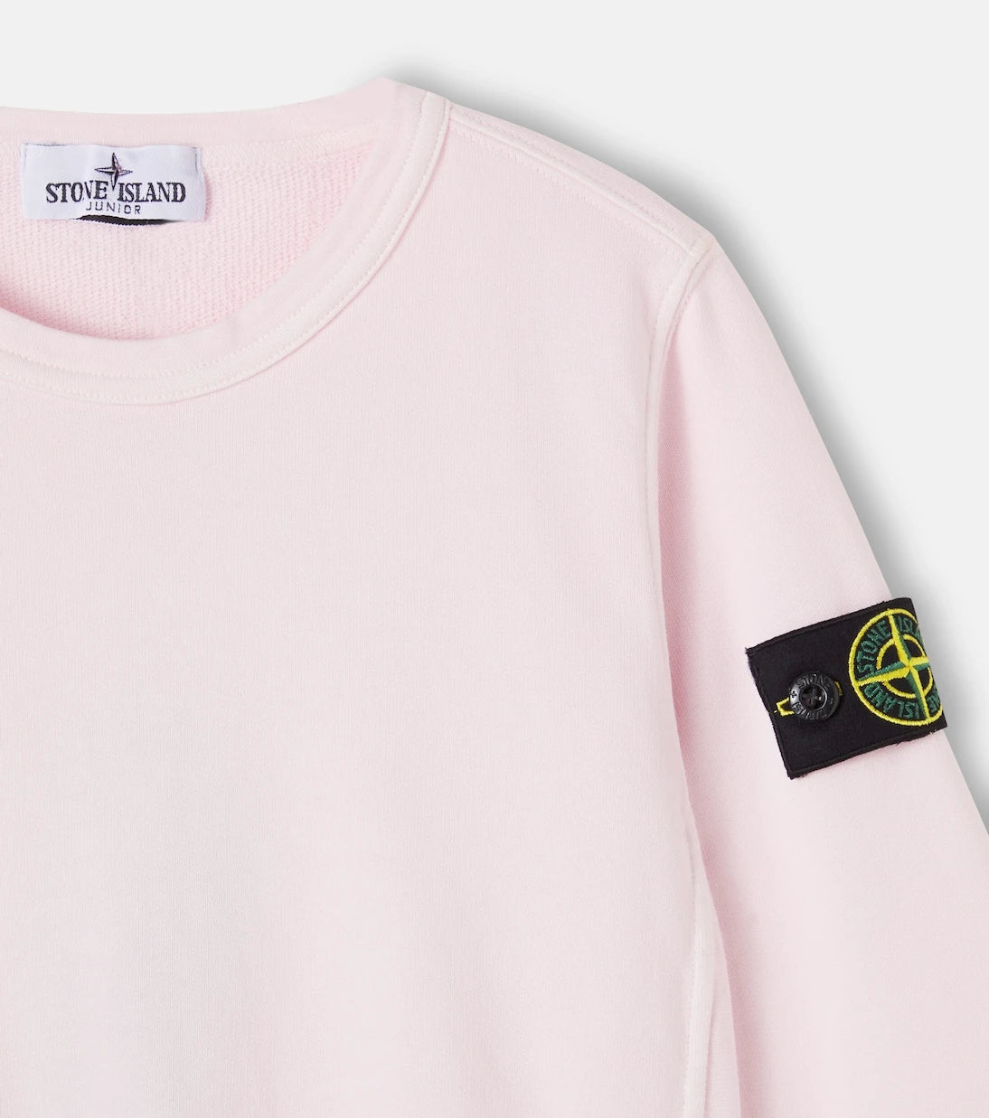 Stone Island Junior - كنزة رياضية قطنية بطبعة البوصلة