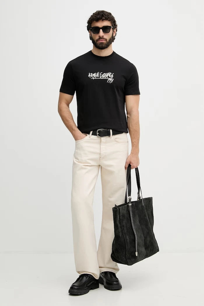 Armani Exchange тениска мъжка от памук