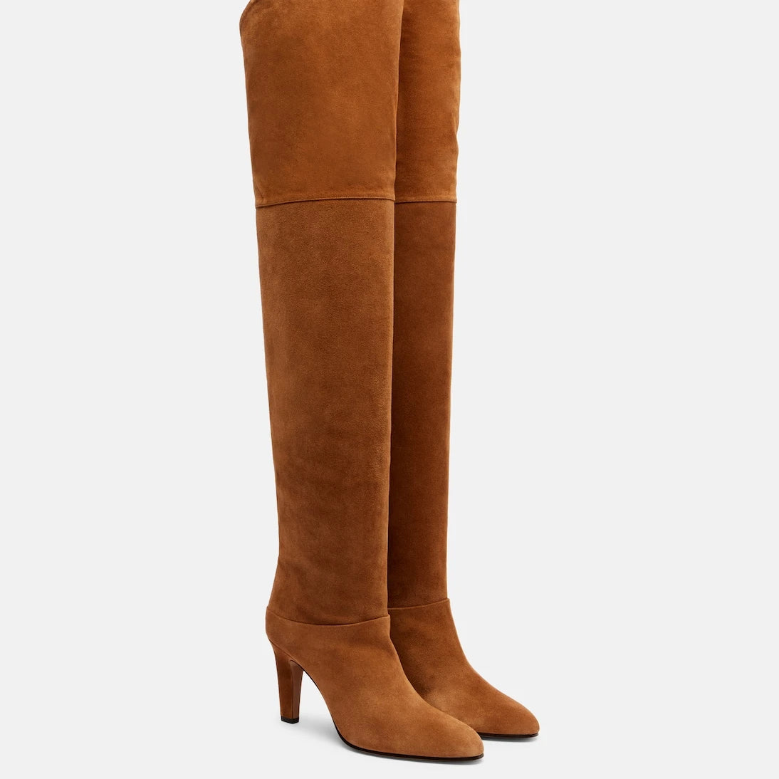 Chloé - Eve 85 suede over-the-knee boots