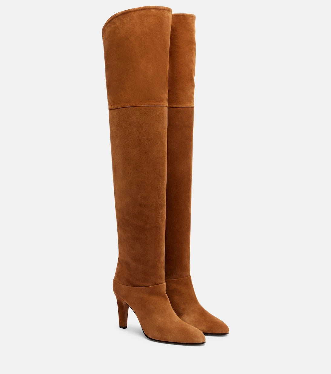 Chloé - Eve 85 suede over-the-knee boots