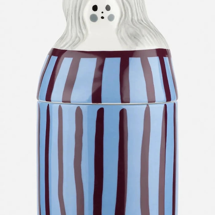 Marimekko taş seramik saklama kabı 11,5 x 22,5 cm