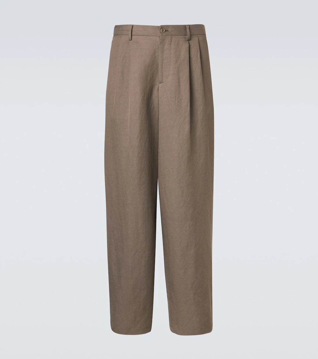 Giorgio Armani - Archivio linen-blend straight pants