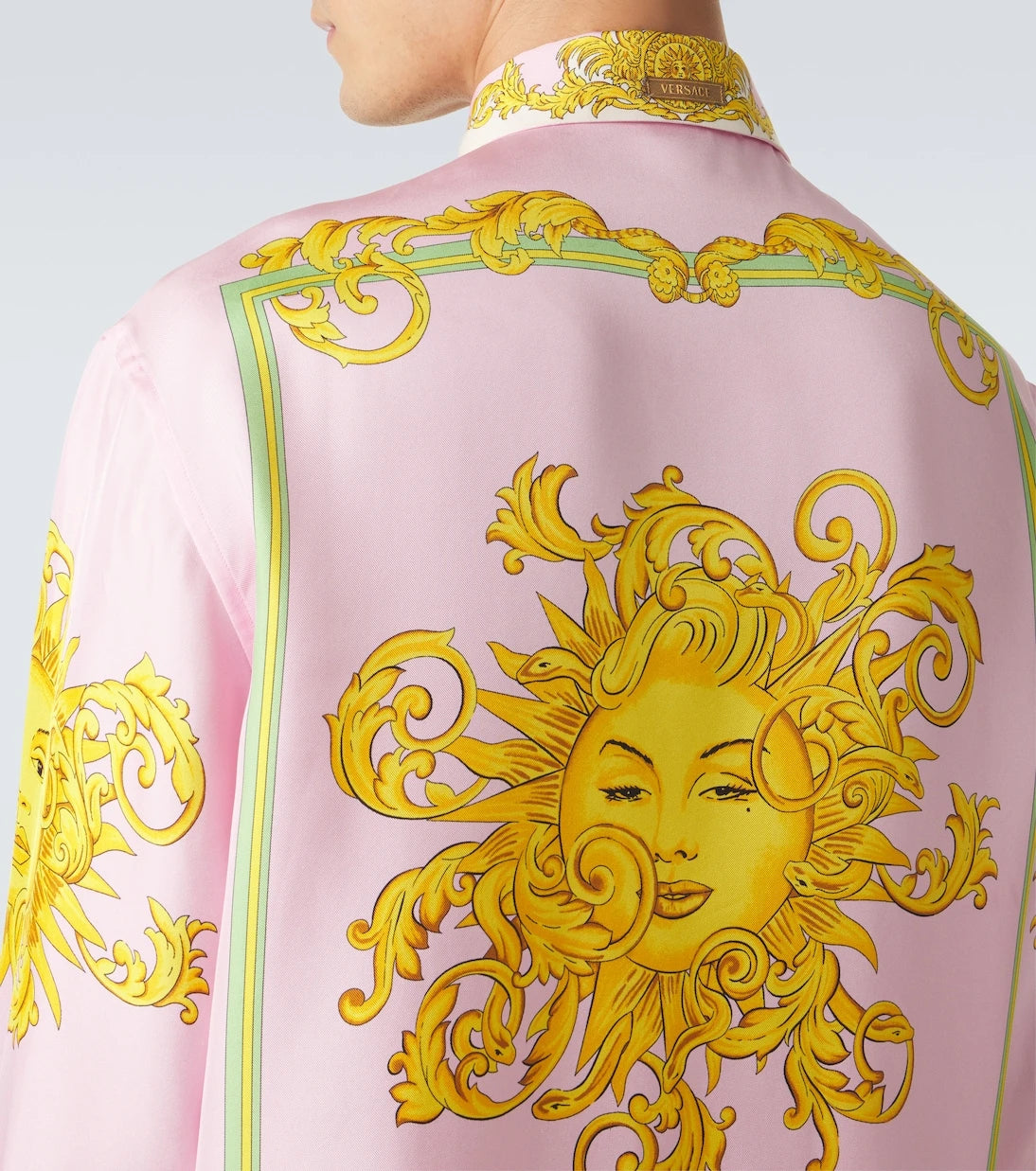 Versace - Printed silk shirt