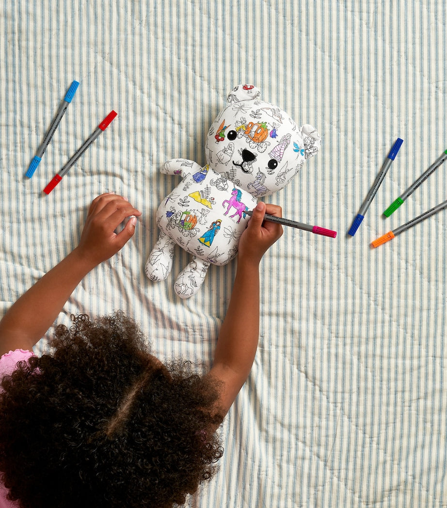 Colour-In Fairytale Artie Bear