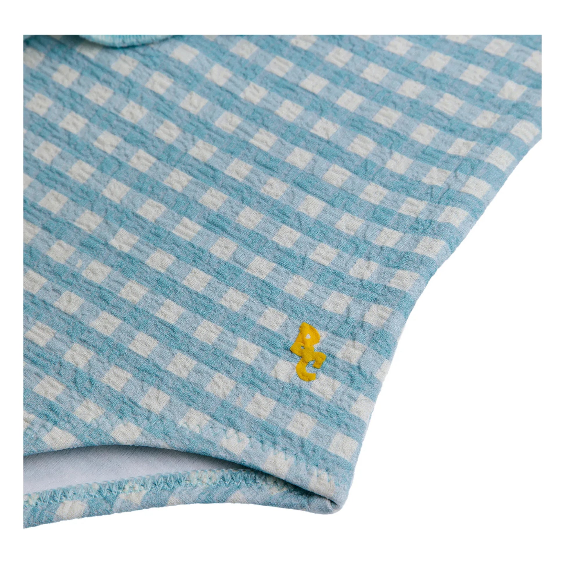 Bobo Choses - Vichy 1-piece swimming costume | Light Blue