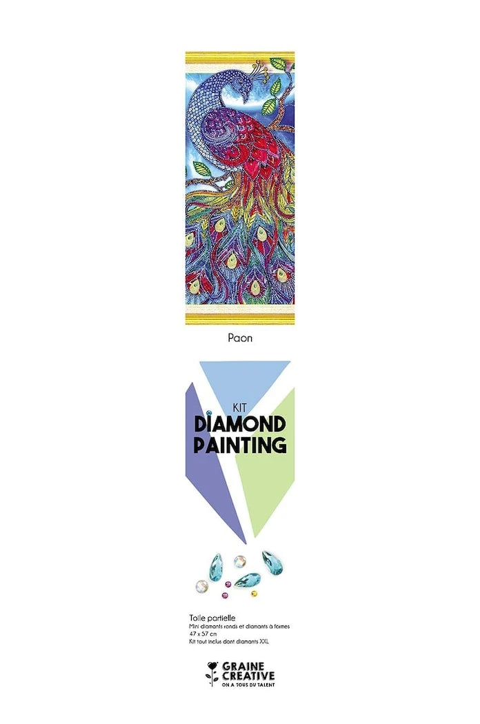 Комплект diy Graine Creative Diamond Painting Paon