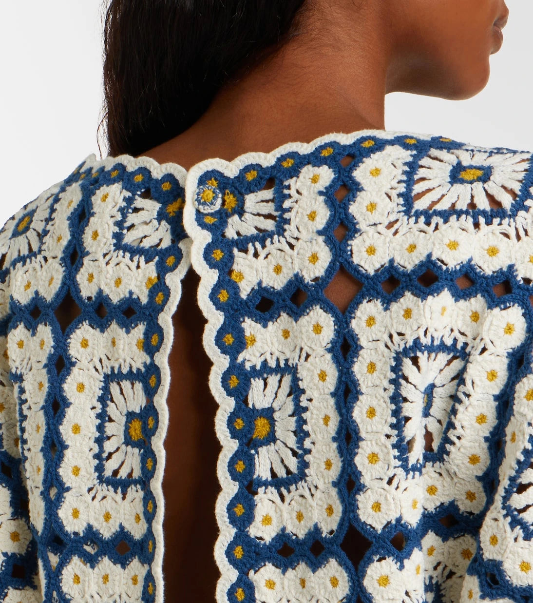 Alémais - Dolly crochet cotton romper