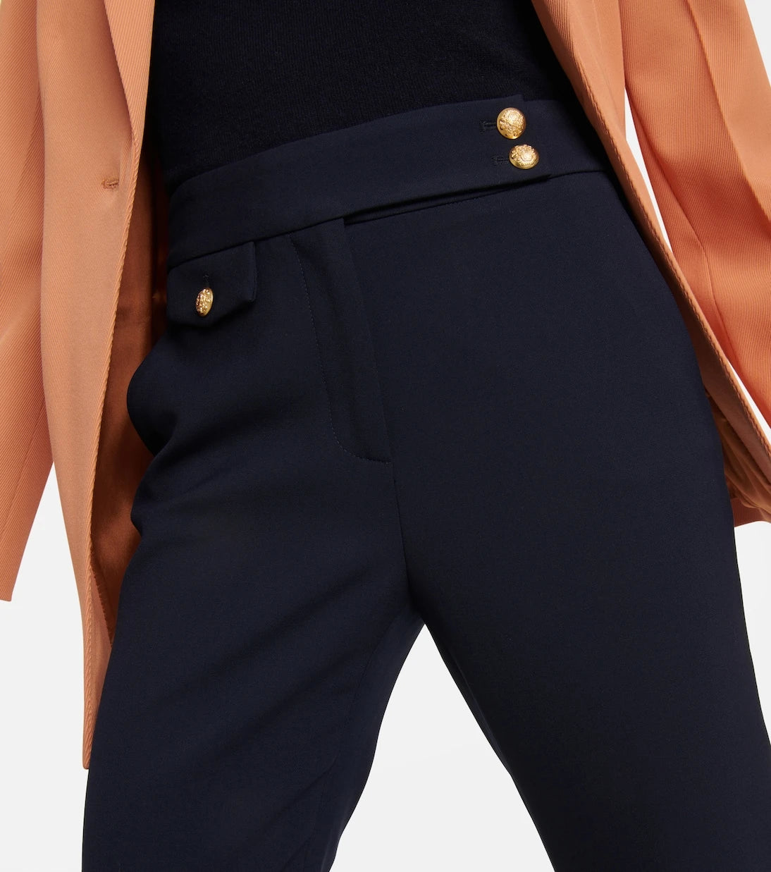 Veronica Beard - Renzo high-rise slim cropped pants