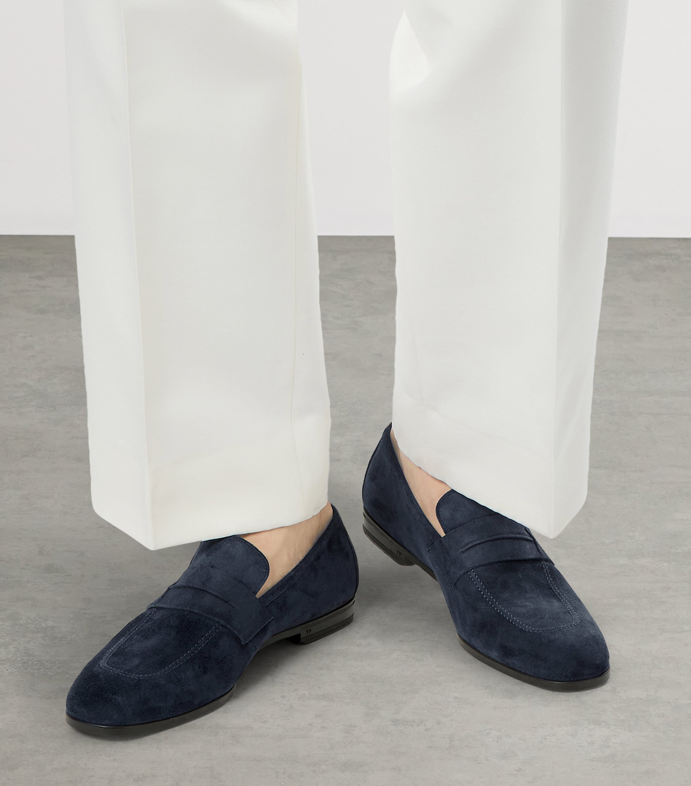 TOM FORD Suede Loafers