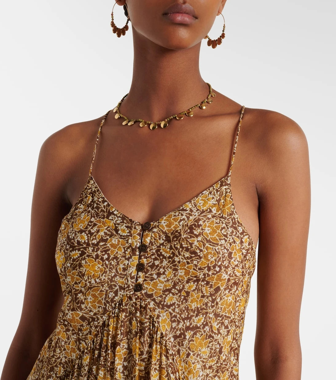 Marant Etoile - Sabba floral cotton maxi dress