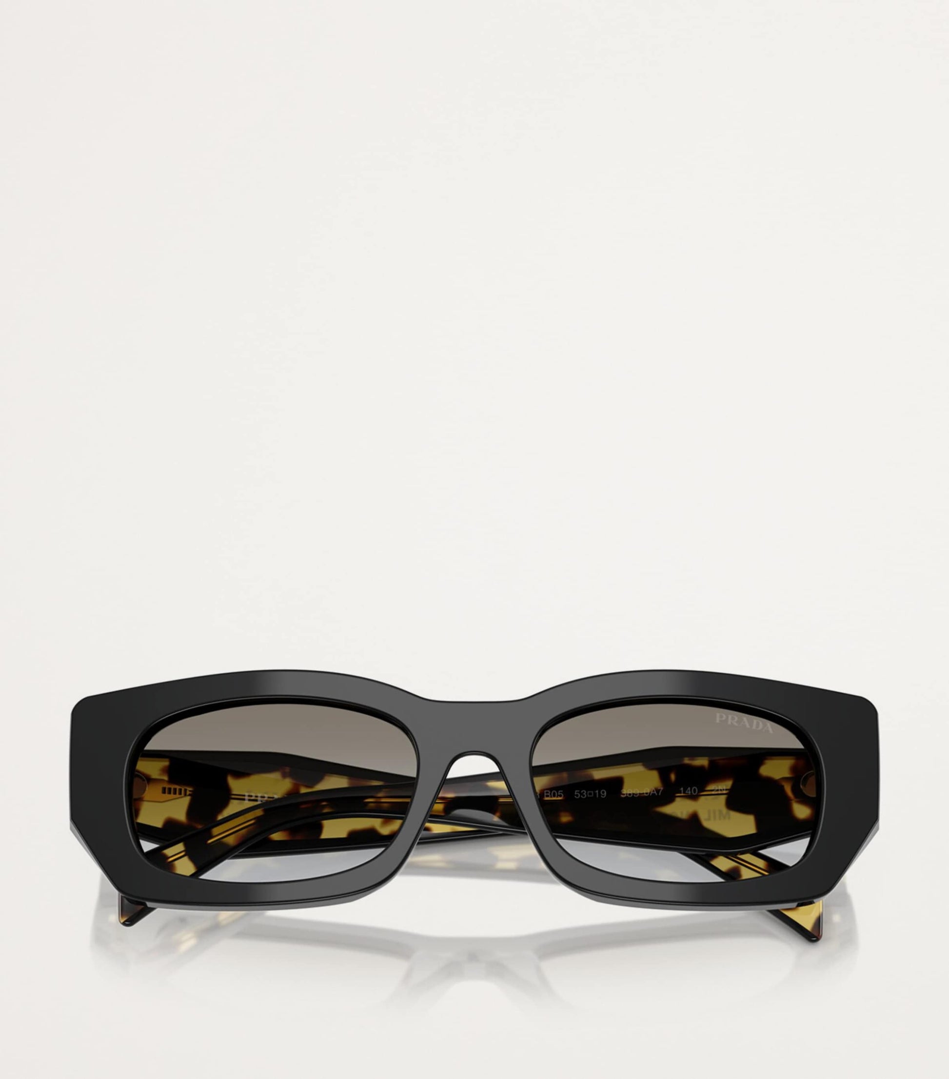 Prada Black Acetate PRB05S Sunglasses