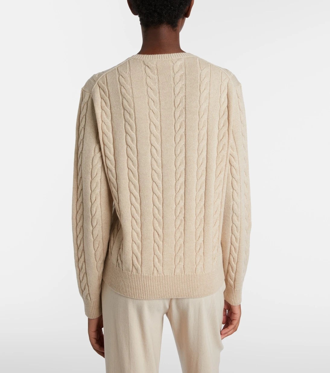 Loro Piana - Cedar cable-knit cashmere sweater
