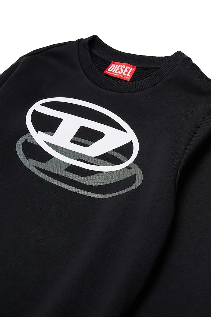 Детска блуза с памук Diesel SVALE OVER SWEAT-SHIRT