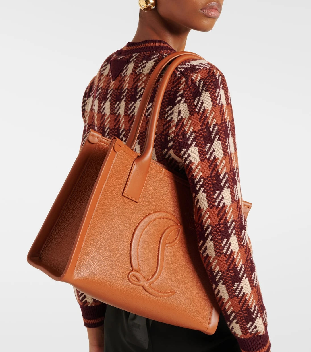 Christian Louboutin - By My Side Large leather tote bag