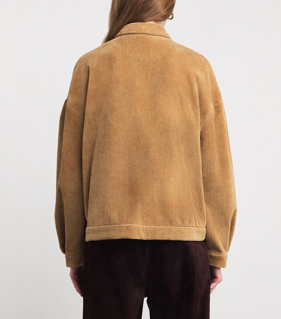 Cotton-Blend Corduroy Damara Jacket