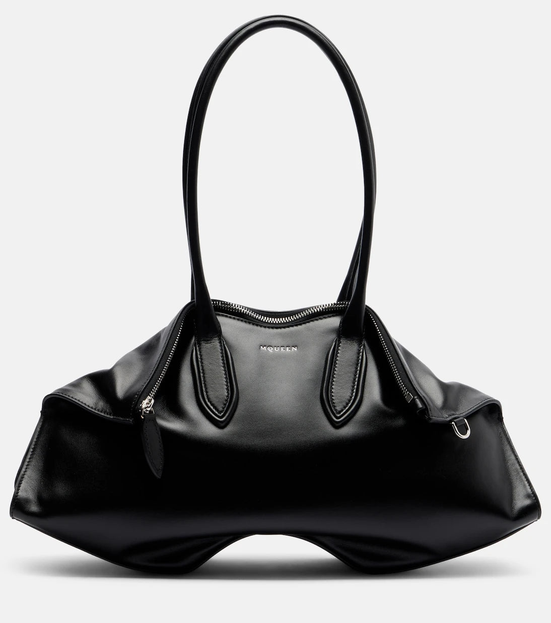 McQueen - Manta Medium leather tote bag