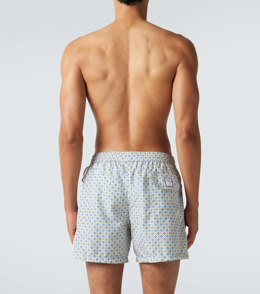 Fedeli - Madeira printed swim trunks