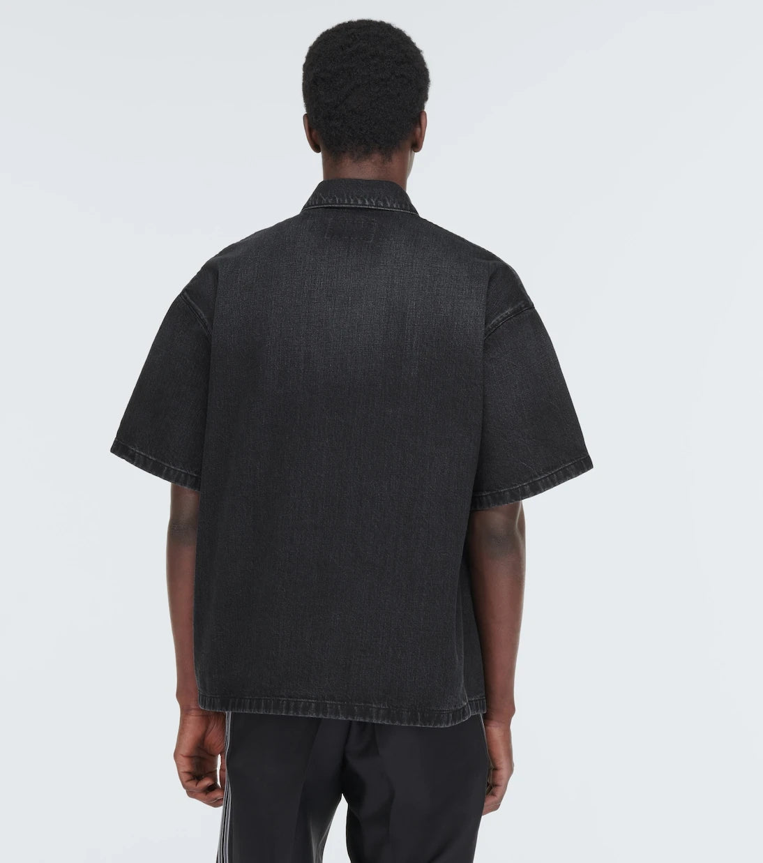 Prada - Logo denim shirt