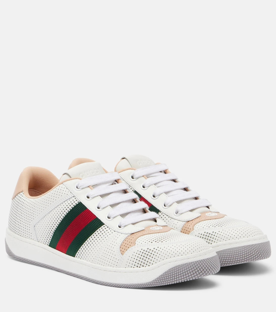Gucci - Screener leather sneakers