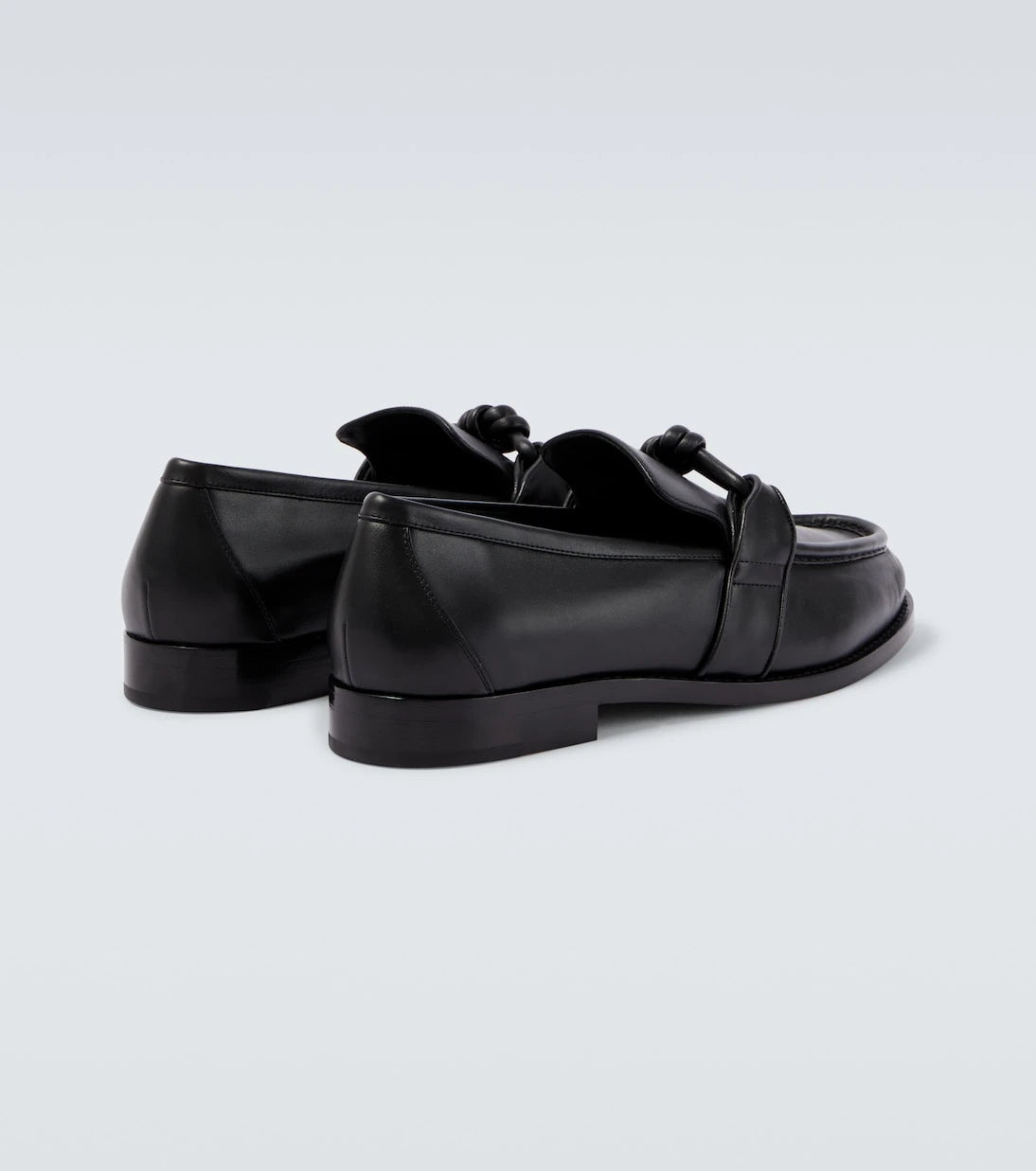 Bottega Veneta - Astaire Knot leather loafers