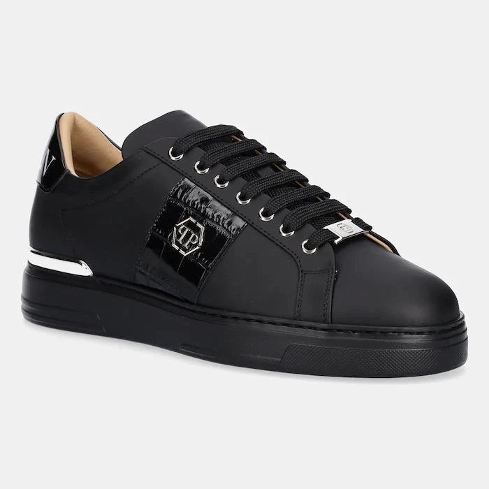 Кожени маратонки Philipp Plein Band In