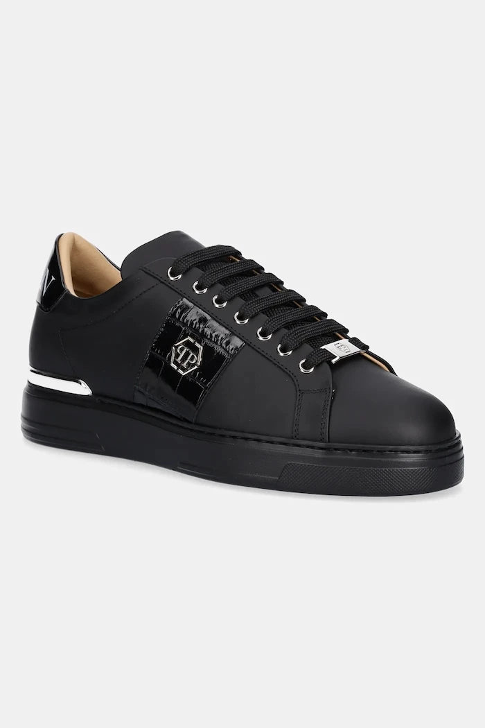 Кожени маратонки Philipp Plein Band In