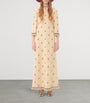 Valentino Nude Embellished Maxi Dress