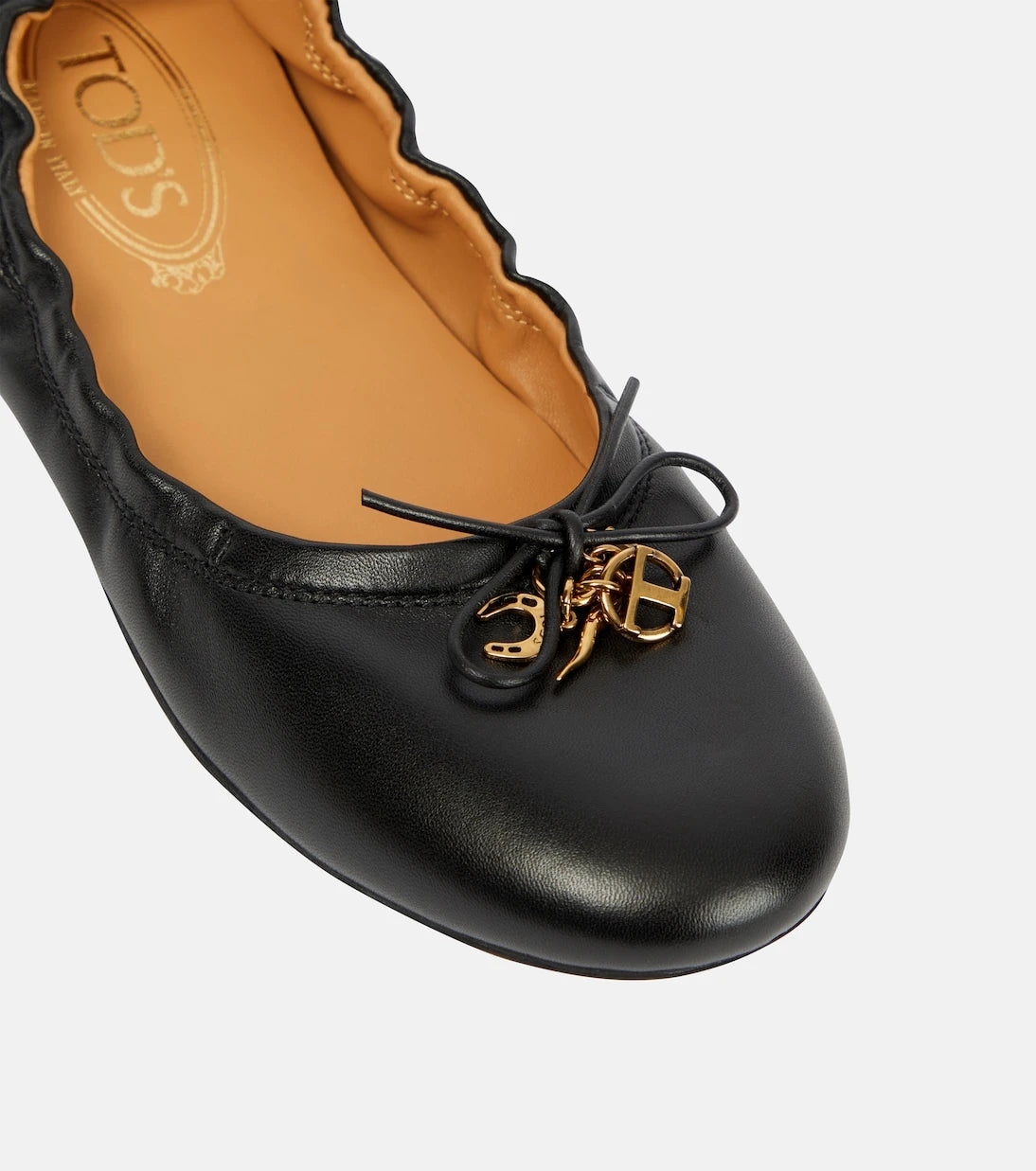 Tod's - Gommino leather ballet flats