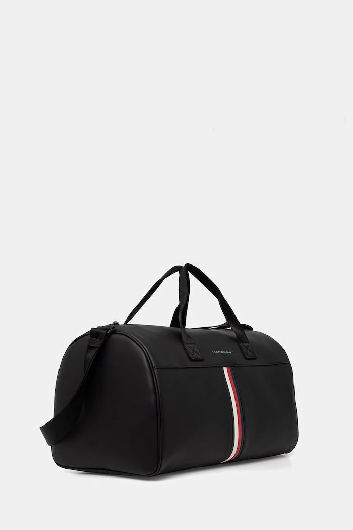 Tommy Hilfiger Erkek Suni Deri Seyahat Çantası